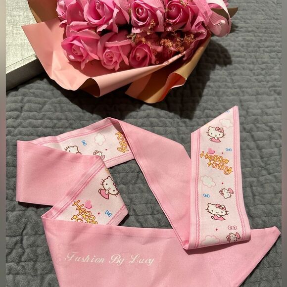 Pink Hello Kitty Hair Ribbon Headband – Fashion By Lucy - Picture 14 of 17